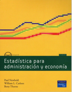 Estadistica para Admin. y Economía